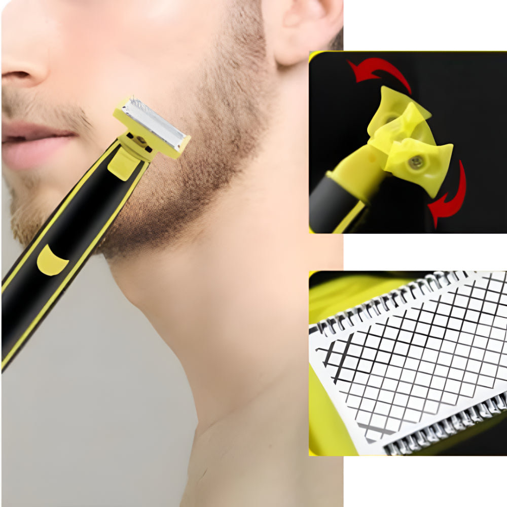 Electric Hair Trimmer for Body Use – USB-C Rechargeable Shaver