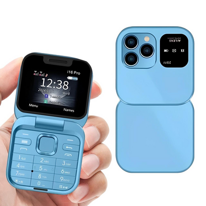 Compact Dual SIM Smartphone with Extended Battery Life - Foldable Design