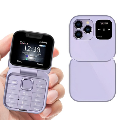 Compact Dual SIM Smartphone with Extended Battery Life - Foldable Design