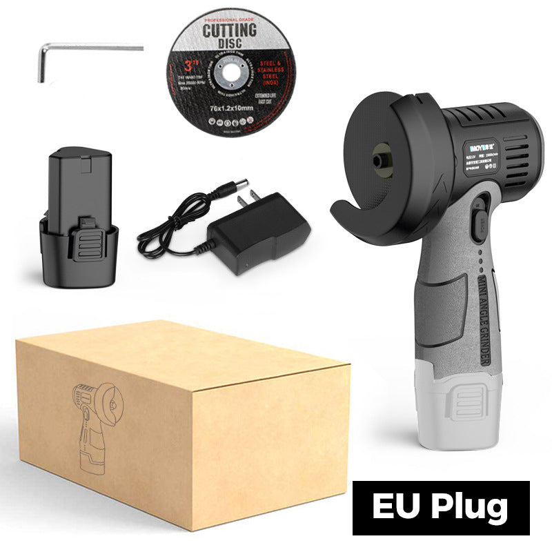 Rechargeable 12V Mini Cutting Tool - 15,000 RPM Angle Grinder