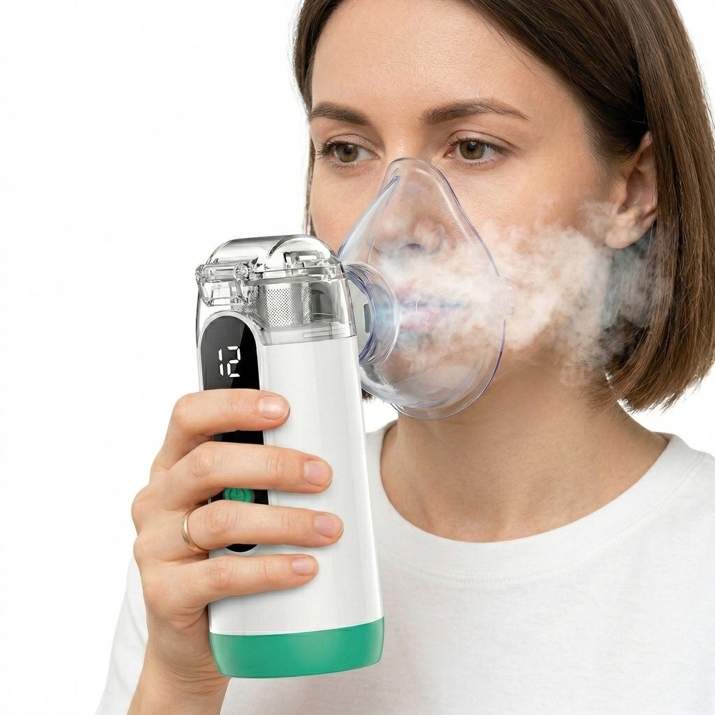 Rechargeable Inhaler with USB - Silent Mist Breathing Aid