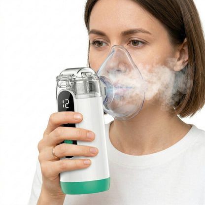 Rechargeable Inhaler with USB - Silent Mist Breathing Aid