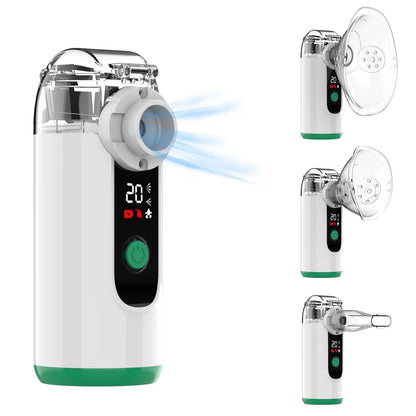 Rechargeable Inhaler with USB - Silent Mist Breathing Aid