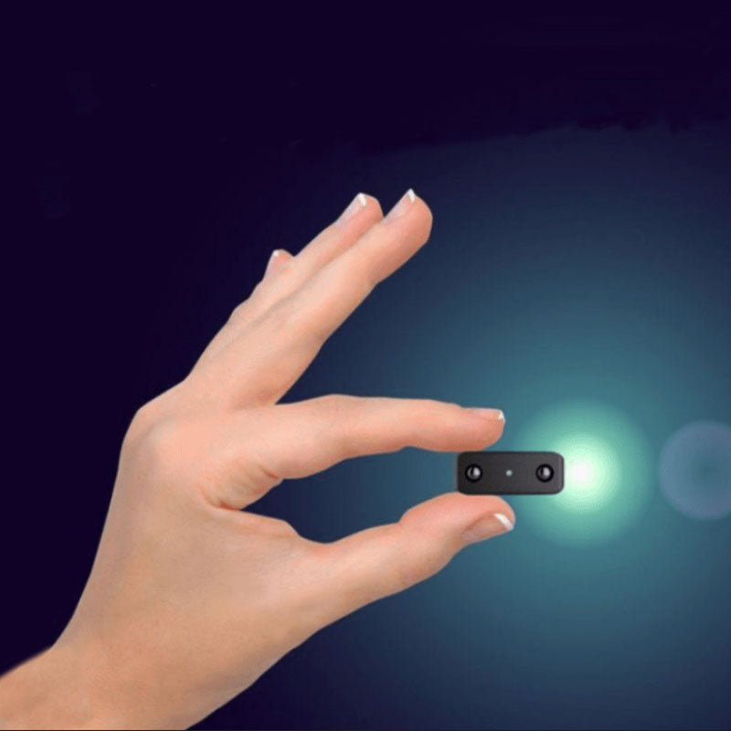 Compact Security Camera with Night Vision and Motion Detection for Home