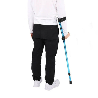 Adjustable Mobility Walker with Ergonomic Grip and Anti-Slip Tip