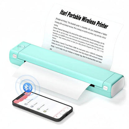 Compact Bluetooth Printer for On-the-Go Mobile Printing