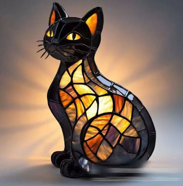 Artistic LED Table Lamp Featuring Minimalist Dog Breed Design