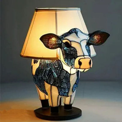 Artistic LED Table Lamp Featuring Minimalist Dog Breed Design