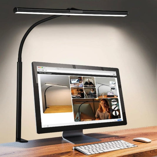 Adjustable Desk Lamp with 25 Lighting Options and Dimmable Function
