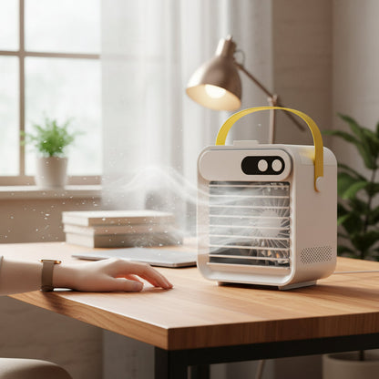 Portable Cool Mist Humidifier for Bedroom - Quiet Operation