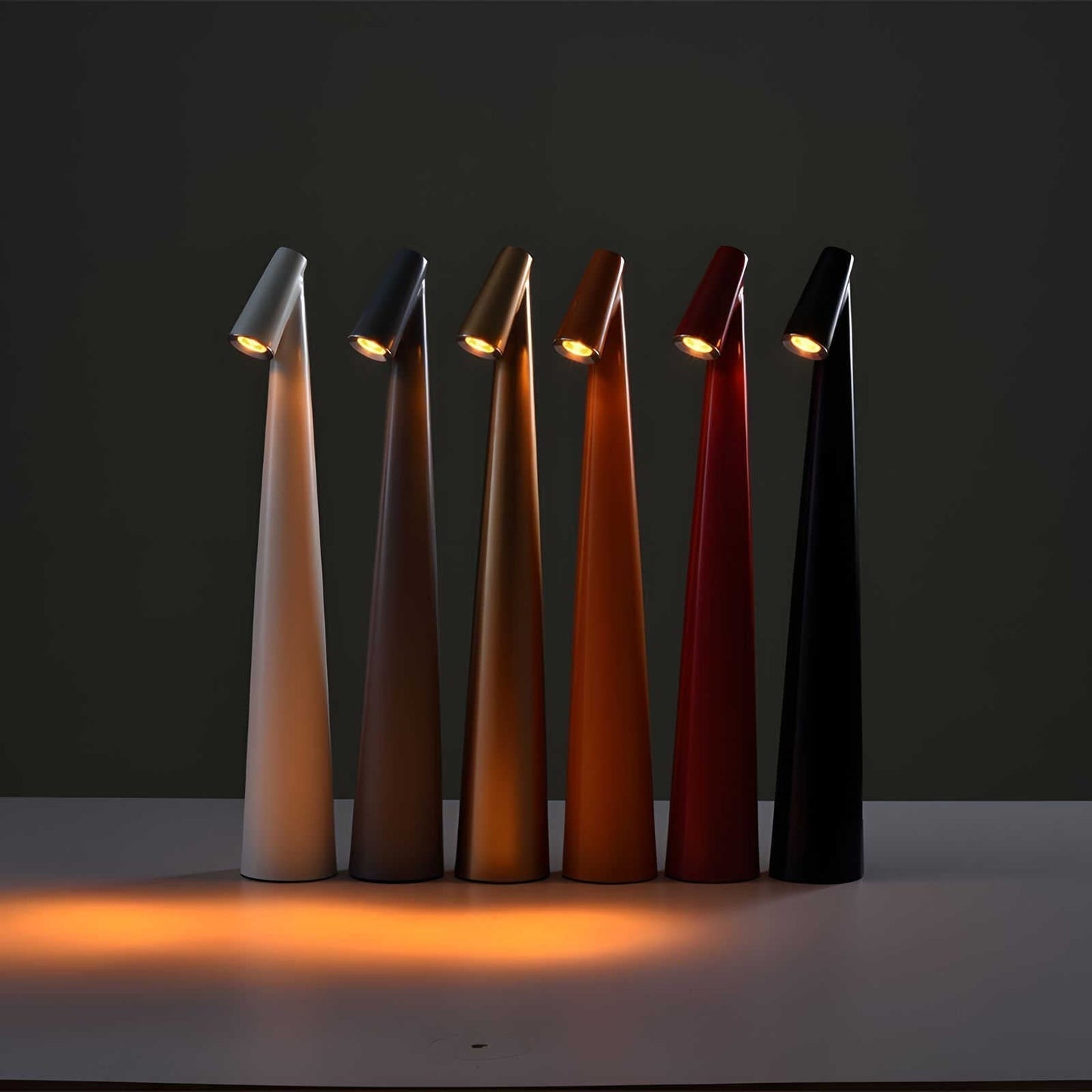 Rechargeable LED Desk Lamp with Minimalist Design