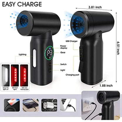 Multi-Function Portable Air Blower - 7500mAh Battery Cleaner for Gadgets