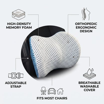 Lumbar Support Pillow – High-Density Foam for Improved Posture