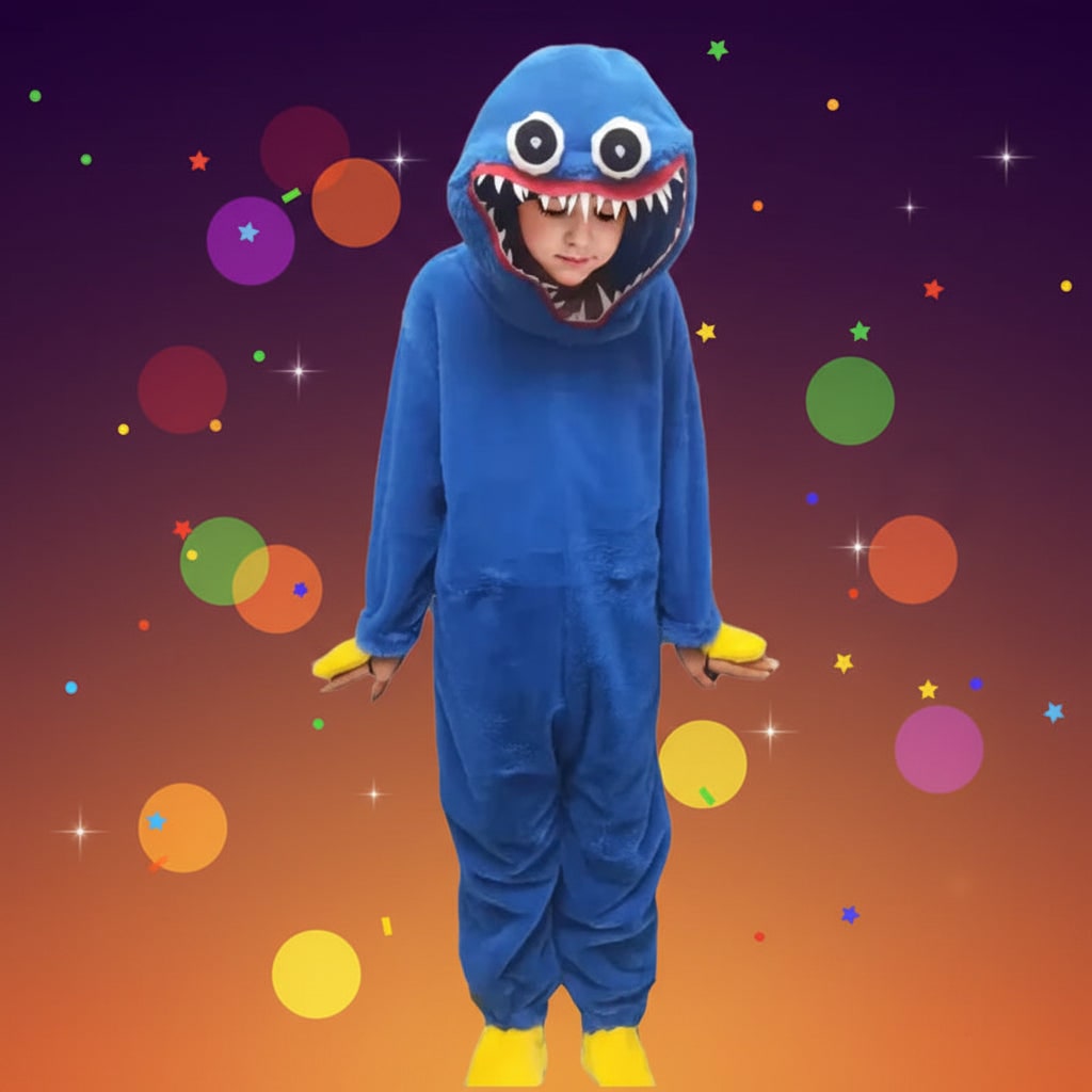 Kids' Fun Dress-Up Outfit – Plush Animal Costume Onesie