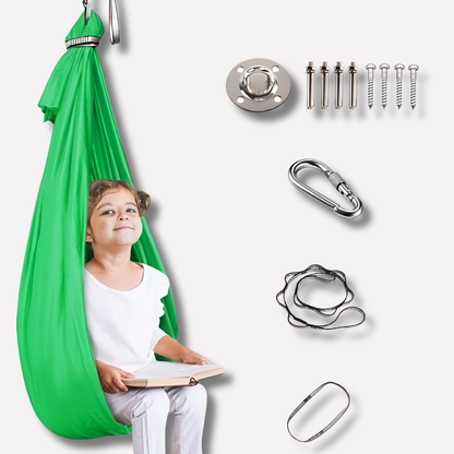 Children's Hammock Swing in Soft Fabric – Secure Relaxation Design