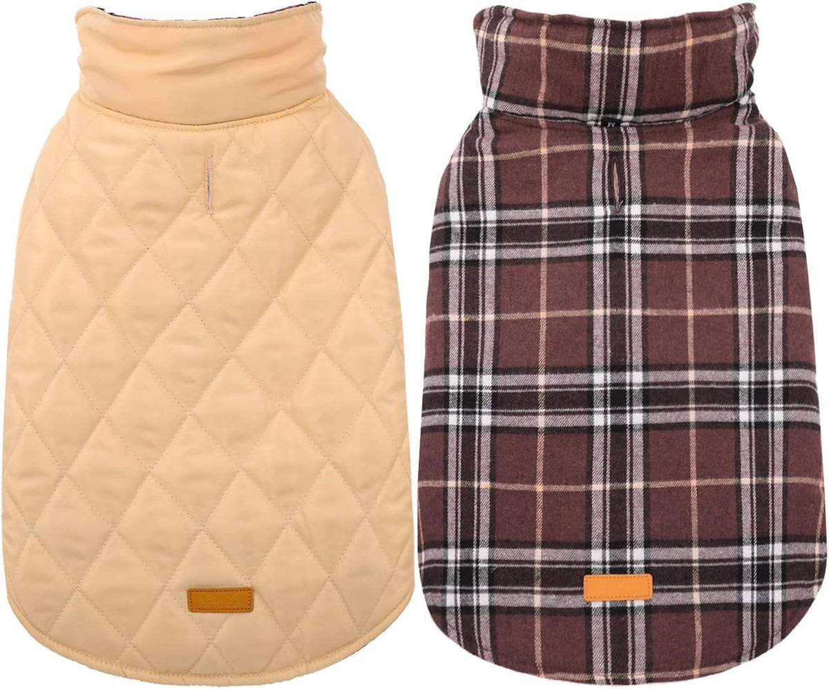 Reversible Dog Coat – Waterproof Winter Jacket for Every Breed