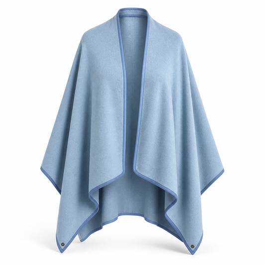 Wind-Resistant Comfort Blanket – Lightweight Microfiber with Open Drape