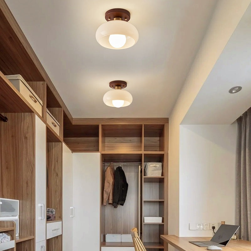 Contemporary Industrial Style LED Ceiling Light Fixture