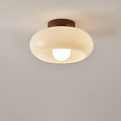 Contemporary Industrial Style LED Ceiling Light Fixture