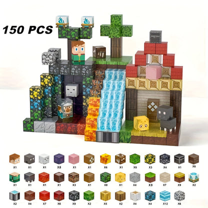 Creative Toy Set of Magnetic Building Blocks for Children – Easy Connect