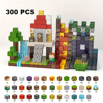 Creative Toy Set of Magnetic Building Blocks for Children – Easy Connect