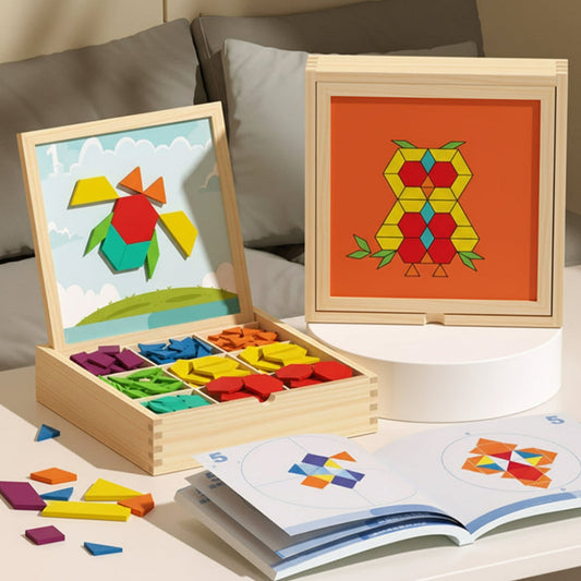 248-Piece Magnetic Puzzle Block Set – STEM Educational Toy