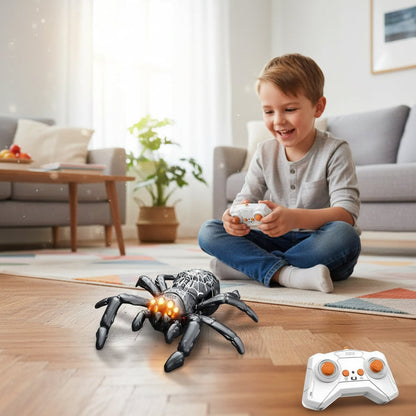 Jumping Spider Toy with Remote Control – Halloween Prank Decor