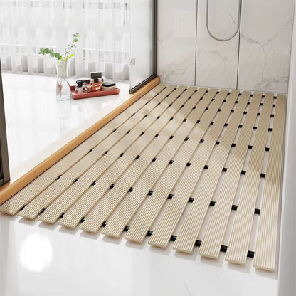 Shower Mat with Quick Drain Design – Slip-Resistant Bath Safety