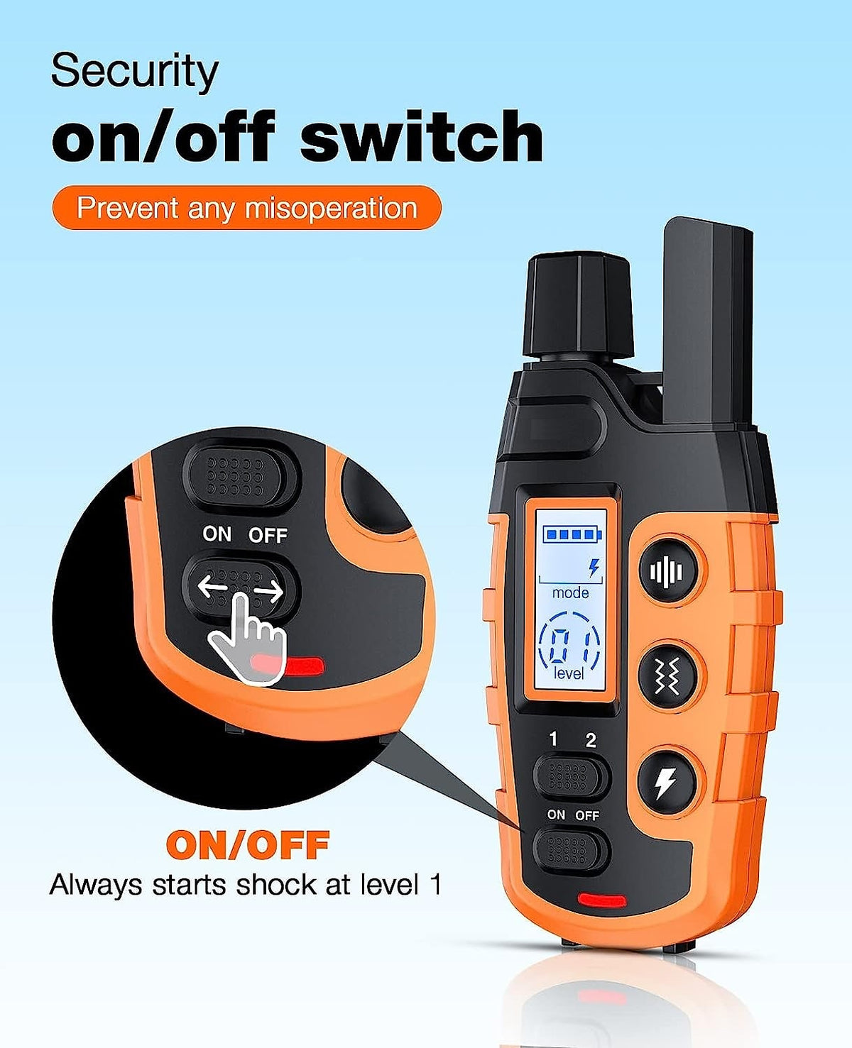 Ultimate Training Collar with Long-Range Remote & Waterproof Features