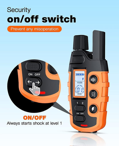 Ultimate Training Collar with Long-Range Remote & Waterproof Features