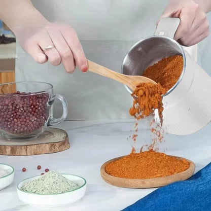Adjustable Electric Grain Mill with Strong Motor and Grind Settings
