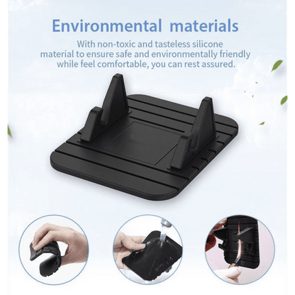 Non-Slip Silicone Phone Stand for Car Dashboard and Desk – Universal Fit