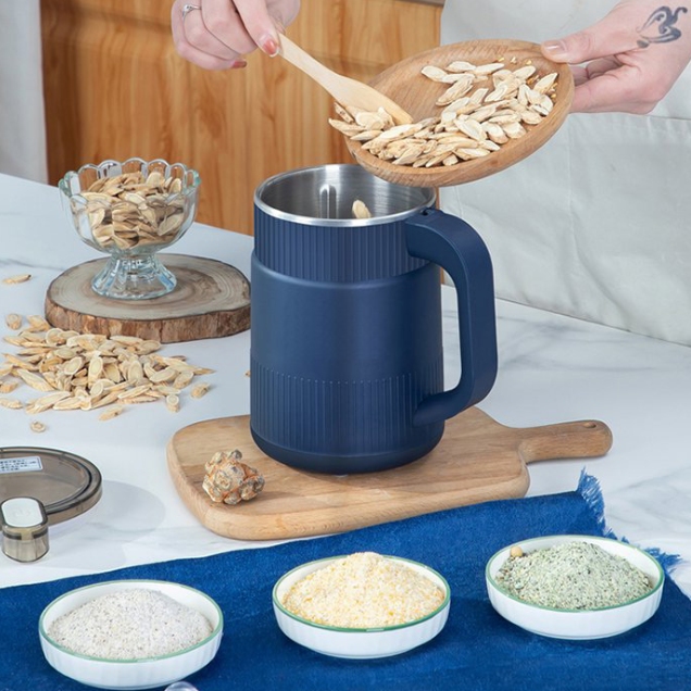 Adjustable Electric Grain Mill with Strong Motor and Grind Settings