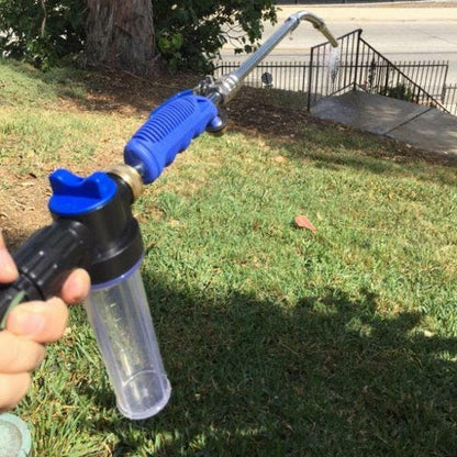 Dual-Function Pressure Washer Attachment for Garden Hoses