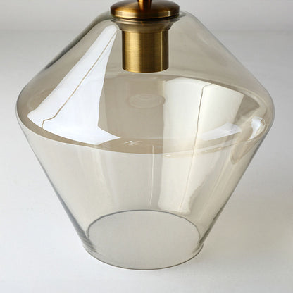 Geometric Shade Pendant Light in Modern Industrial Style