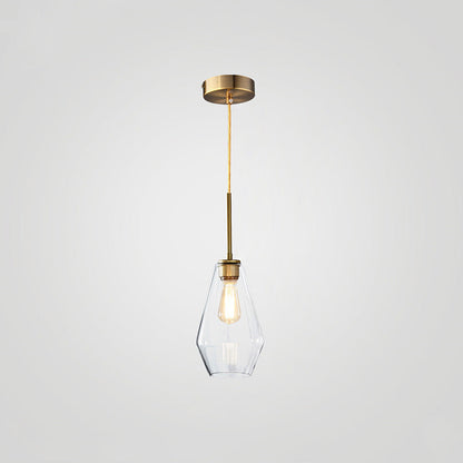 Geometric Shade Pendant Light in Modern Industrial Style