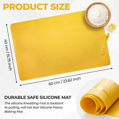 Extra-Large Nonstick Silicone Baking Mat – 22 x 15 Inches