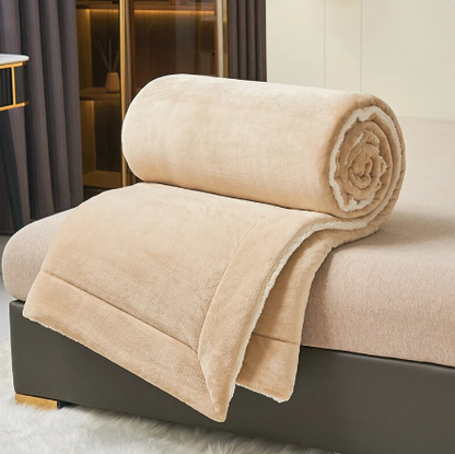 Cozy Dual-Sided Throw Blanket for Warmth