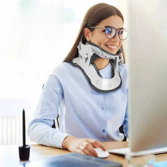 Neck Relief Traction System for Posture Improvement