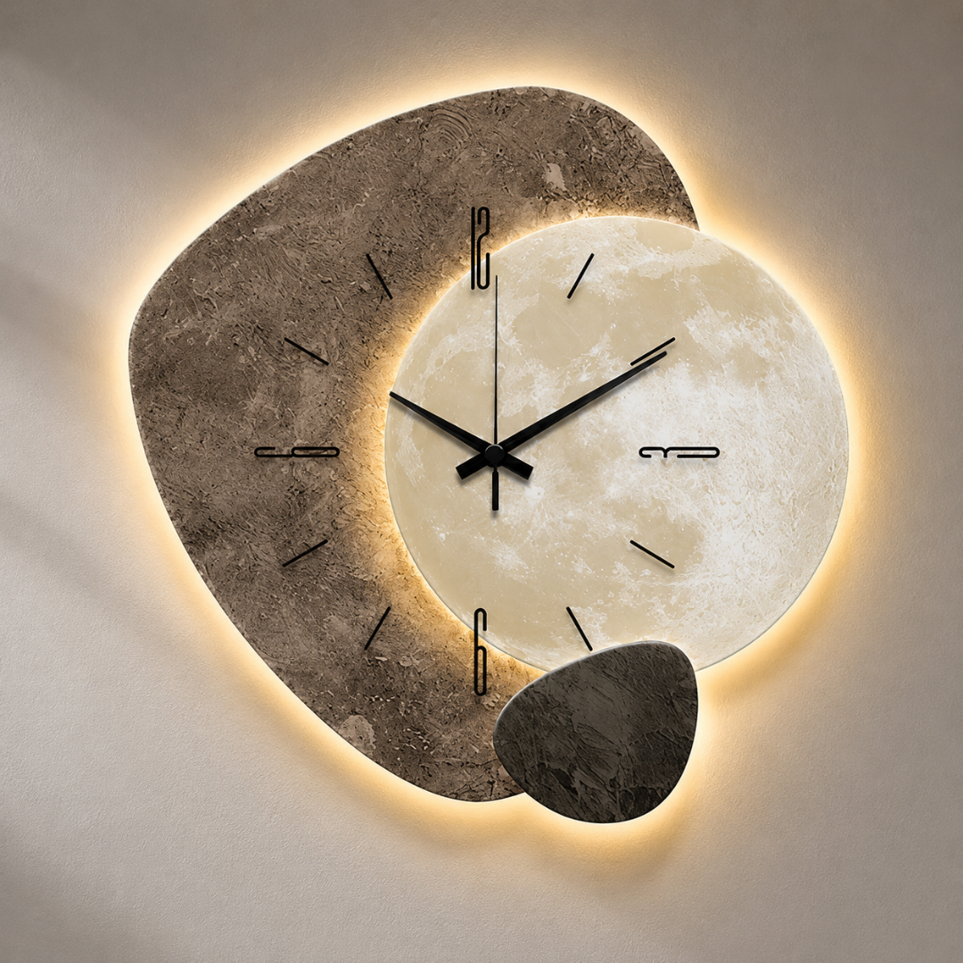 Scandinavian-Inspired Wall Clock for Home Decoration