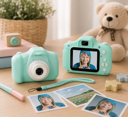 Retro Point and Shoot Camera for Kids, 1080P Video, 2.0 inch IPS, 13MP