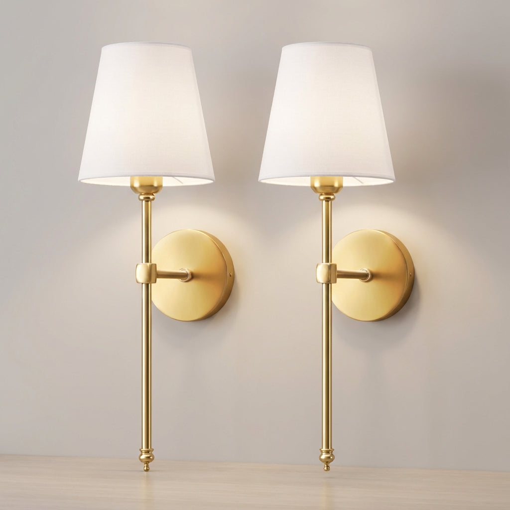 Dimmable LED Wall Sconces – Elegant Lighting with Easy Installation