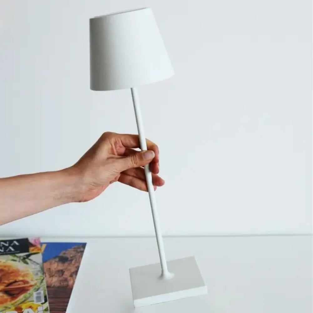 Touch Dimmer Table Lamp – Rechargeable Minimalist Design