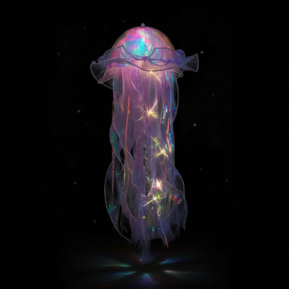 Colorful Jellyfish Pendant Light – Gentle Night Illumination for Kids