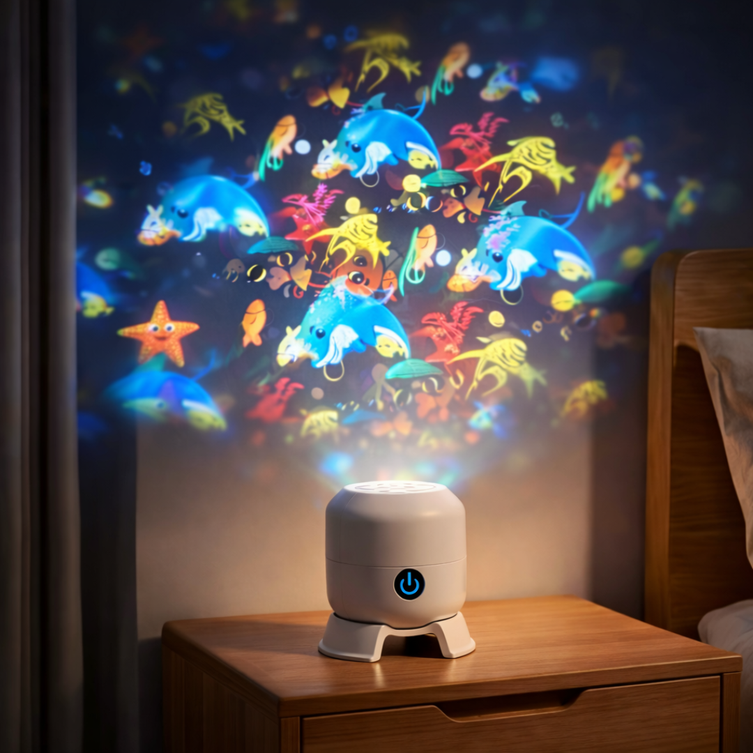 LED Projector Lamp with Rotating Function