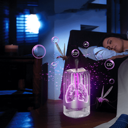 Rechargeable Mosquito Repellent Light with USB – Chemical-Free UV Lamp for Indoor and Outdoor Use, Covers 323 sq ft