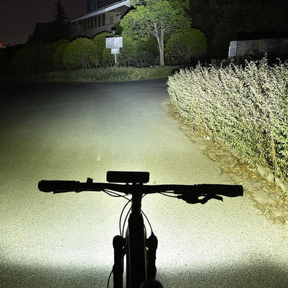Smart LED Cycling Light with USB-C Recharge and Easy Mounting