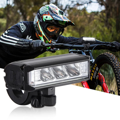 Smart LED Cycling Light with USB-C Recharge and Easy Mounting