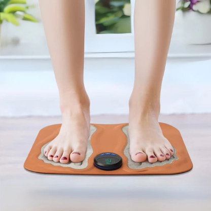 Foot Massage Mat with Adjustable EMS Stimulation Patterns