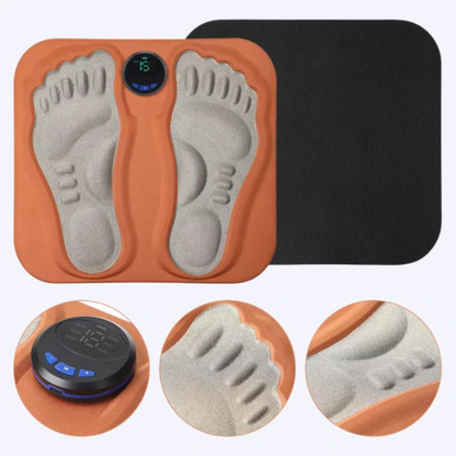 Foot Massage Mat with Adjustable EMS Stimulation Patterns